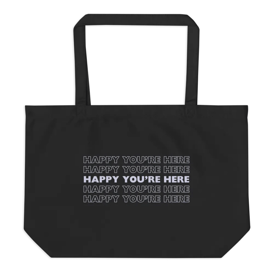 LowLifeHighLites Eco Cotton Floral Tote Bag product image (6)