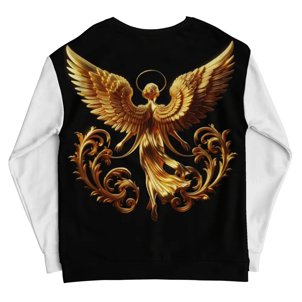 A Golden Angel and Cross - Unisex Sweatshirt #2 product image (10)