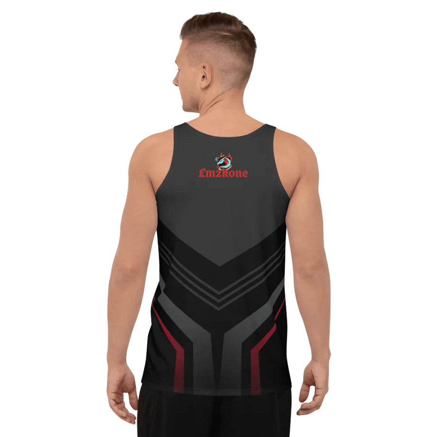 LM2Kone red - Customizable Tank Top - 5% elastane product image (6)