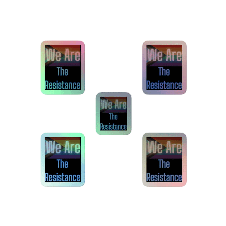 Resistors, We Are The Resistance, Holo Sticker Pack product image (2)