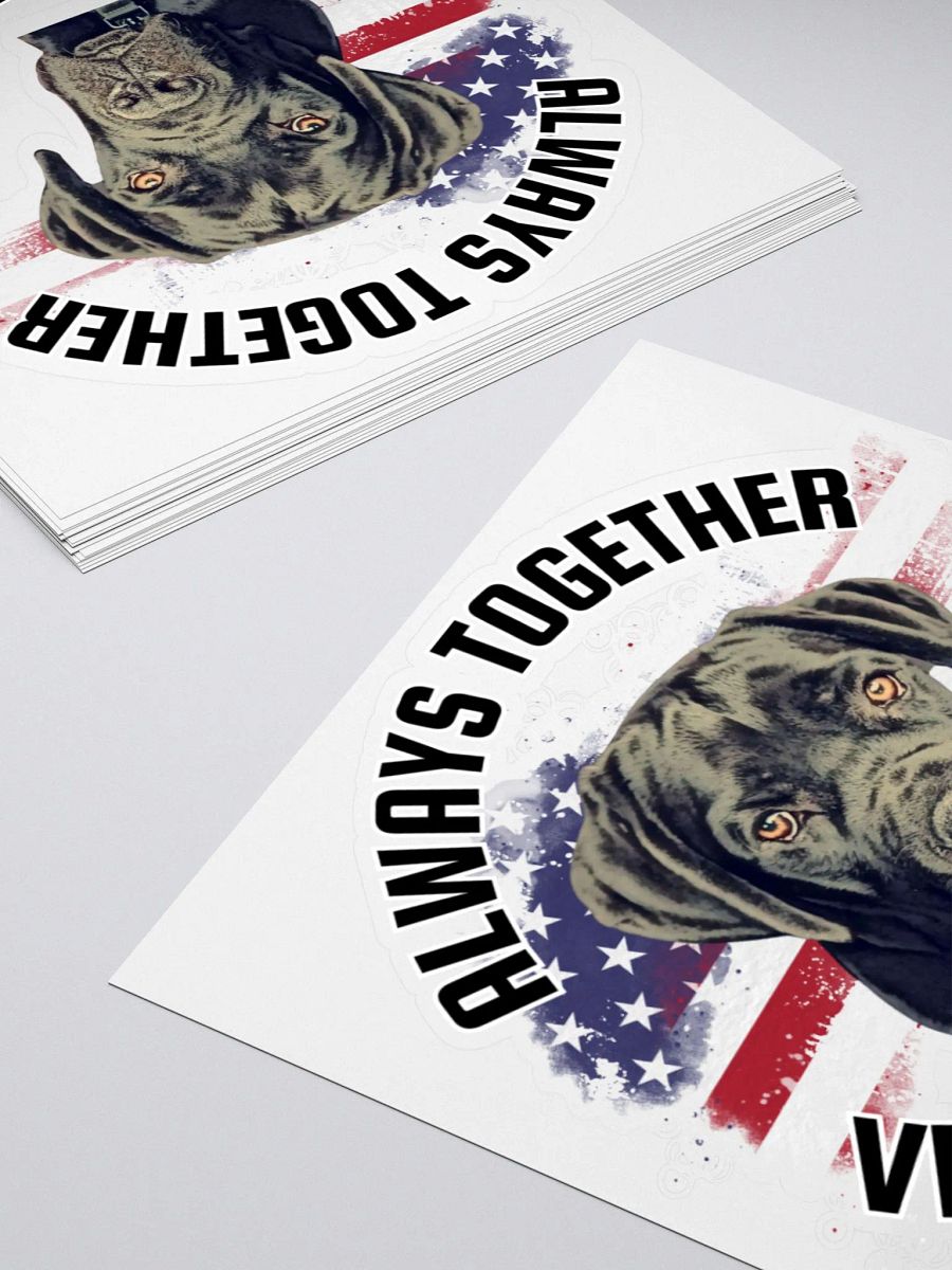 Sable Warriors Veteran Service Dog Sticker: Helps Pair Veterans With A Service Dog product image (11)