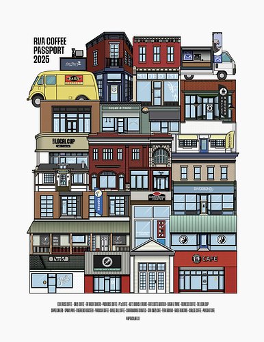 There’s still time to get an RVA Coffee Passport featuring special offers to all of these small businesses! Grab one at shop....