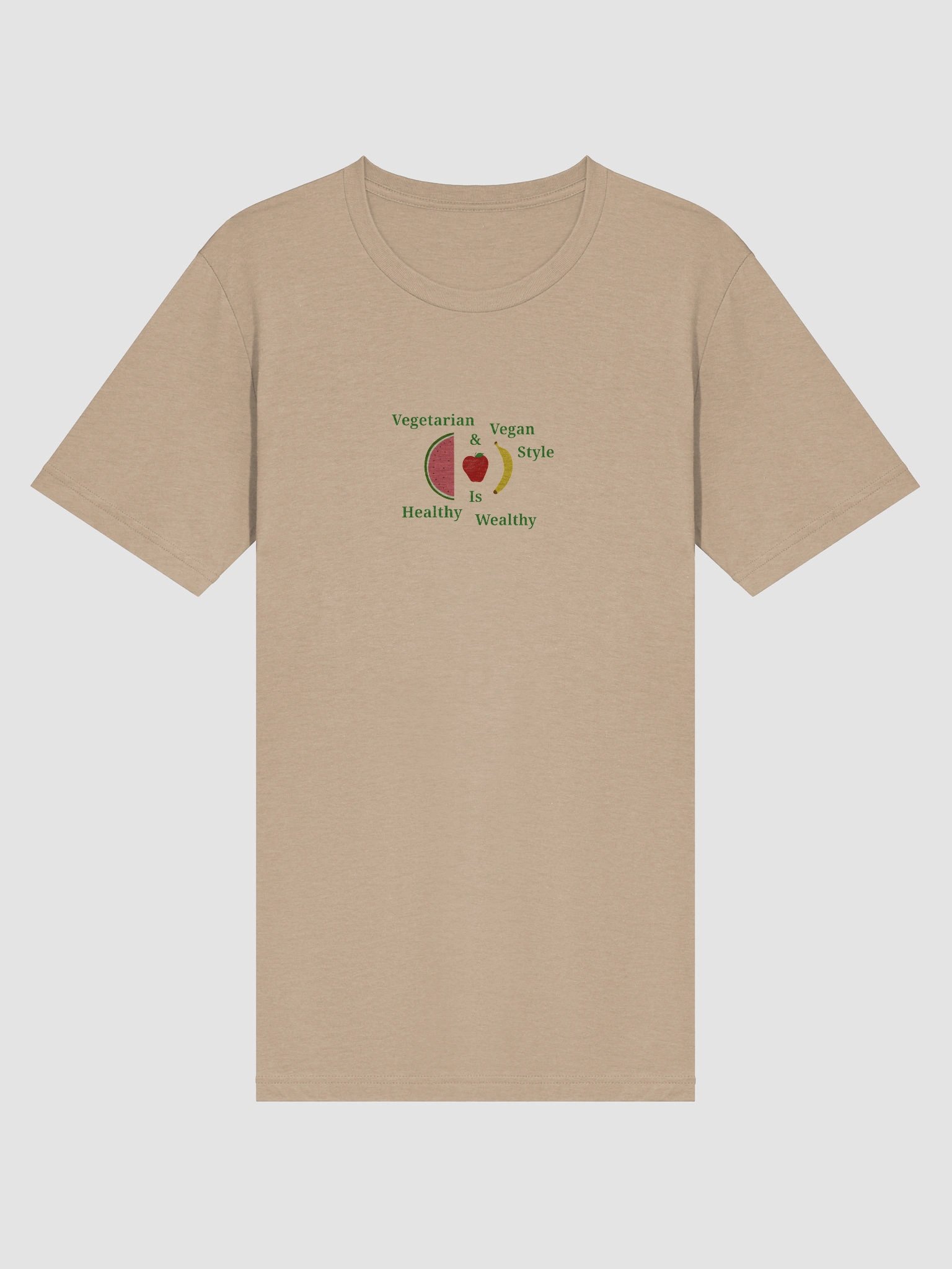 Healthy & Wealthy Vegetarian T-Shirt product image (3)