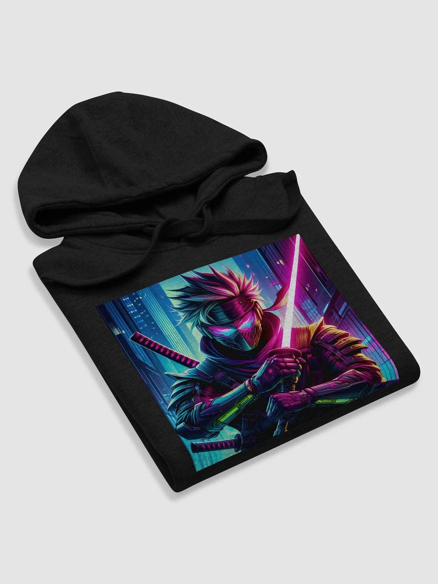 Neon Cyber Ninja Premium Hoodie product image (5)