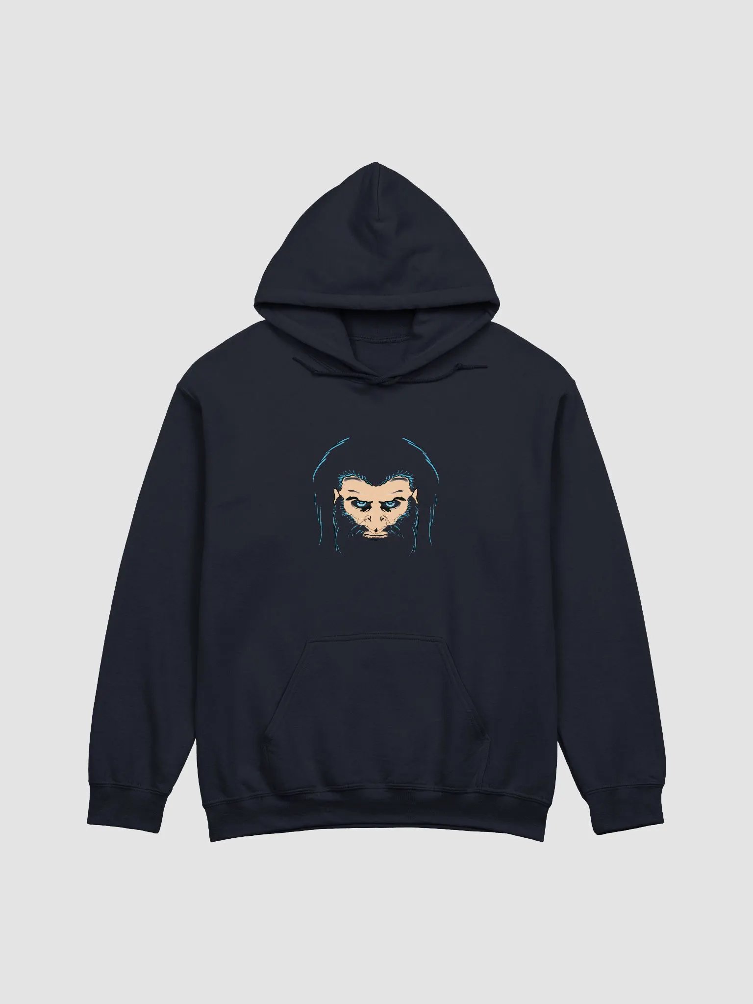 Intense Blue Symmetry Hoodie product image (1)