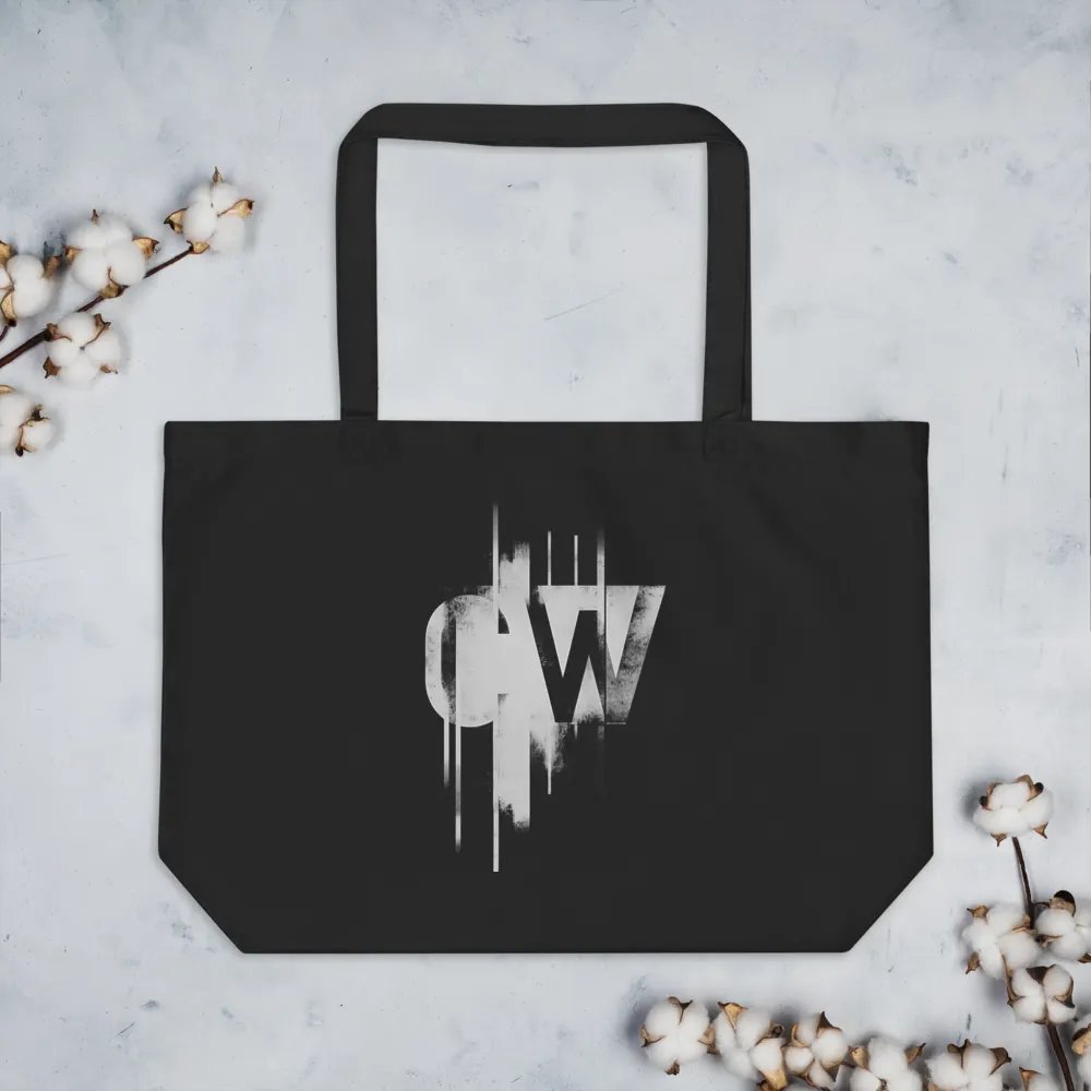 Abstract Persona 004 (Black) (Organic Cotton Tote) product image (7)