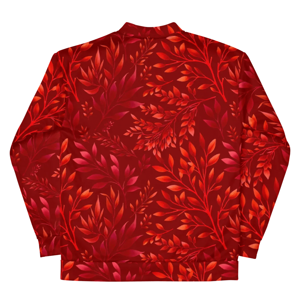 Branches Burgundy Bomber Jacket product image (8)