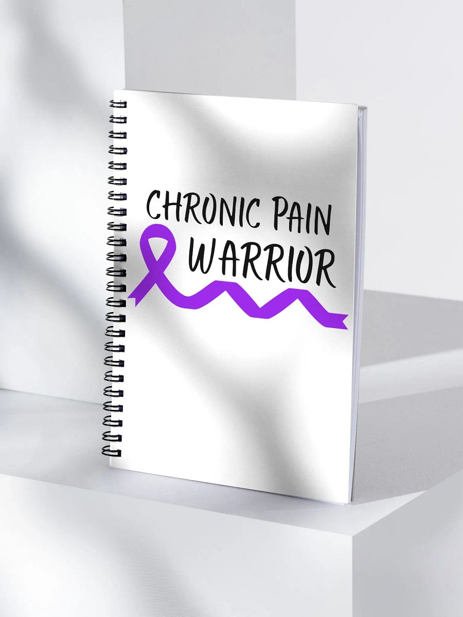 Chronic Pain Warrior Bottom Ribbon Notebook (140 Pages) product image (4)