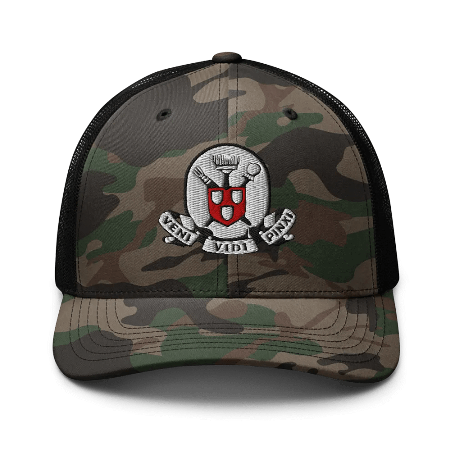 I Came, I Saw, I Painted - Camo Cap product image (1)