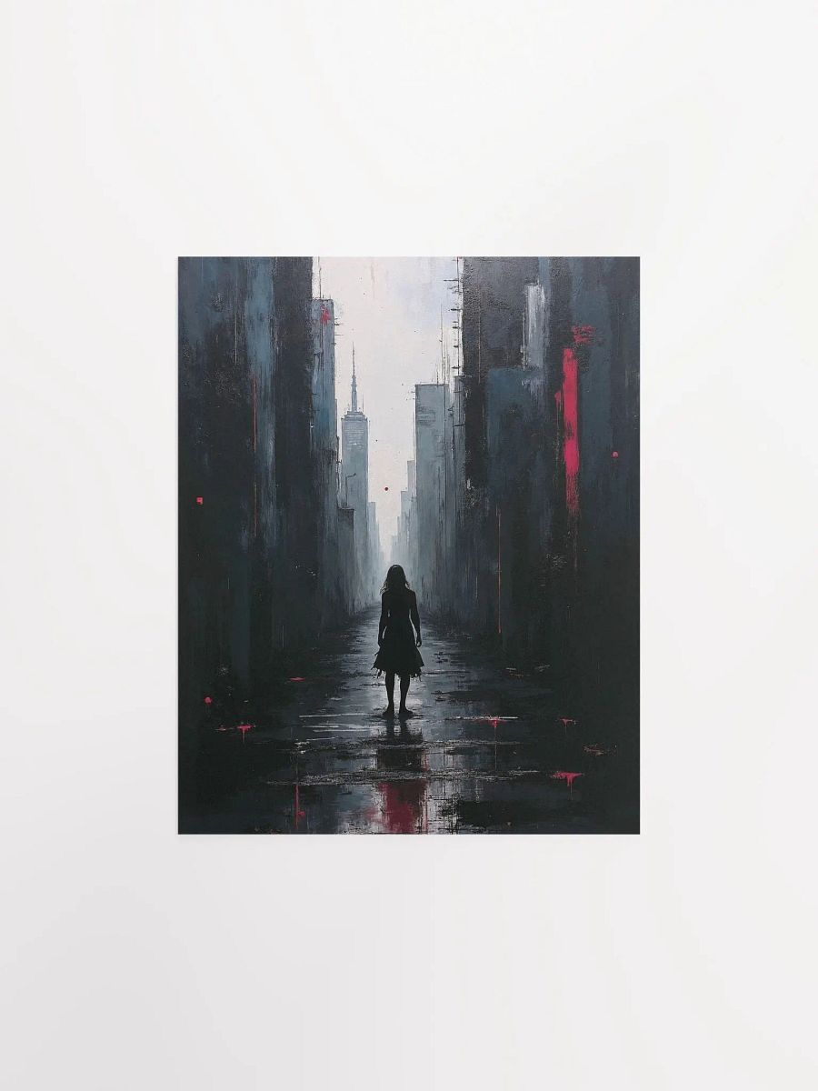 Lone Descent Matte Poster product image (11)