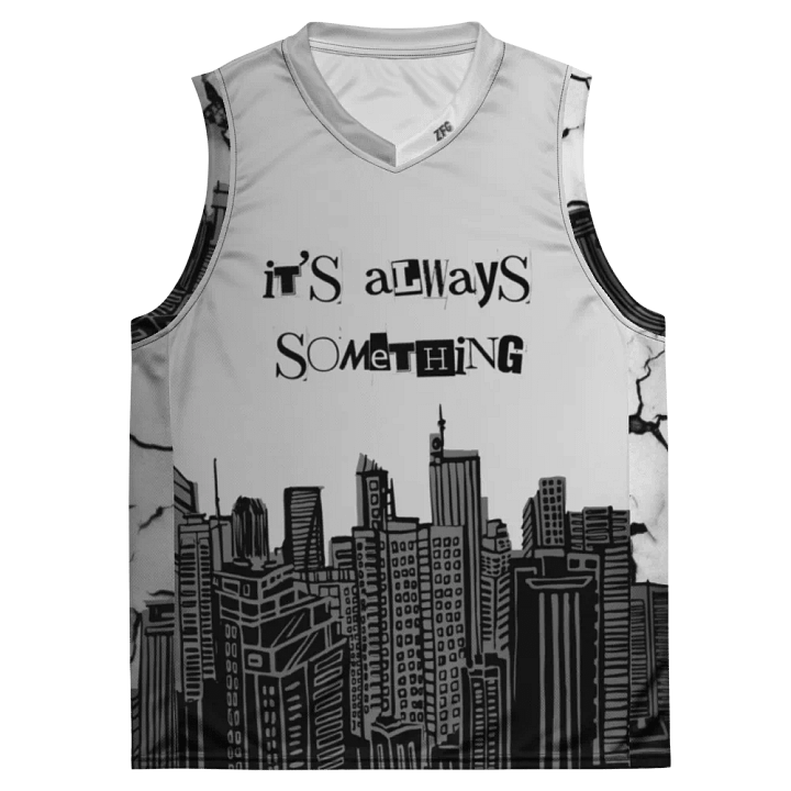 IT'S ALWAYS SOMETHING Basketball Jersey product image (2)