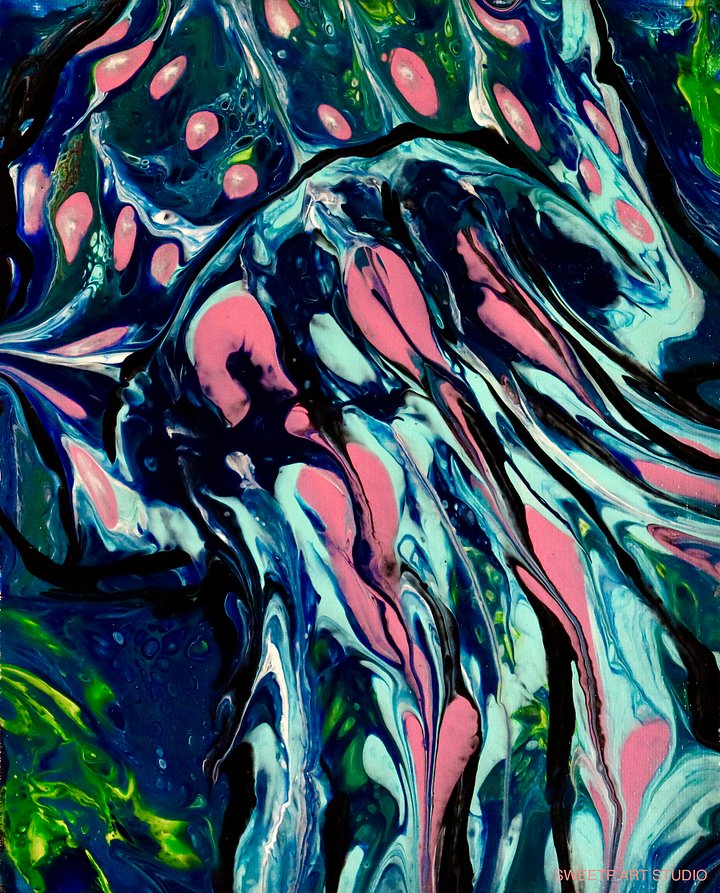Trippy Jellyfish | Art Print product image (1)