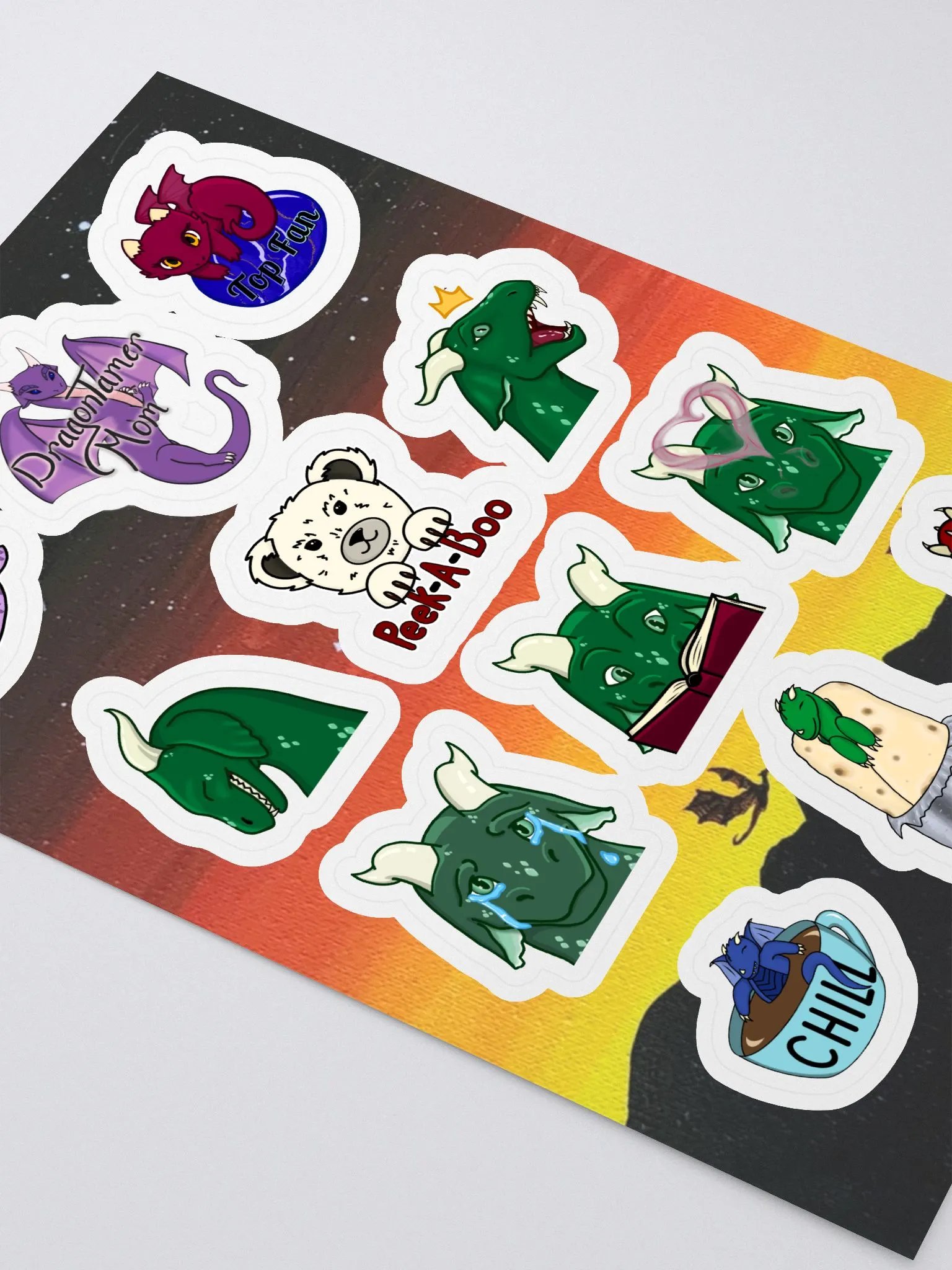 DragonTamerMom Sticker Sheet product image (2)