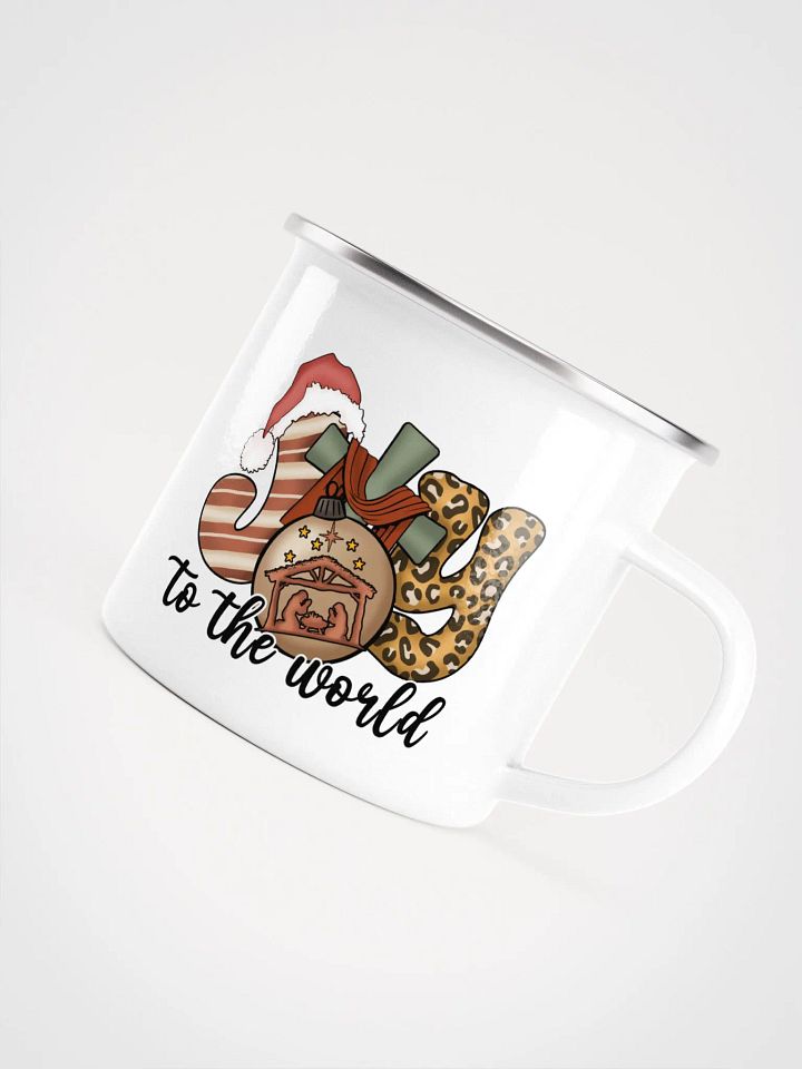 Joy to the World Enamel Mug product image (2)