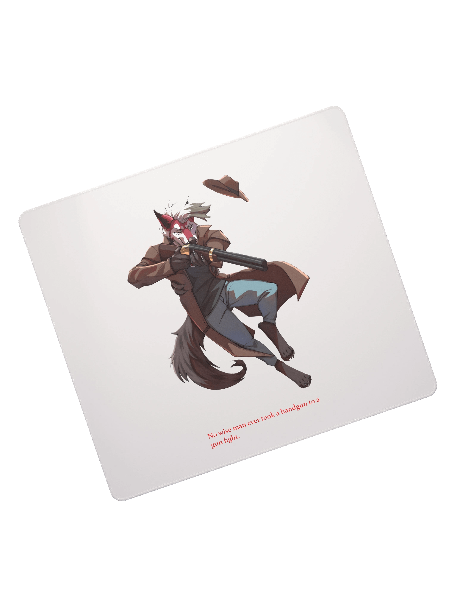 Western Lycanroc Mouse Pad product image (7)