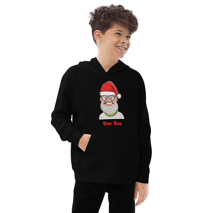 Kids Santa Boo Boo Pullover Hoodie product image (2)