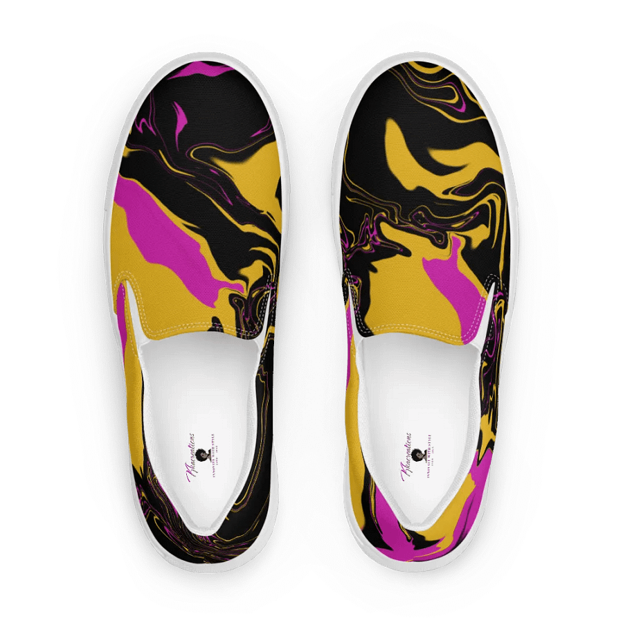 Swirling Splendor Canvas Slip-Ons product image (1)
