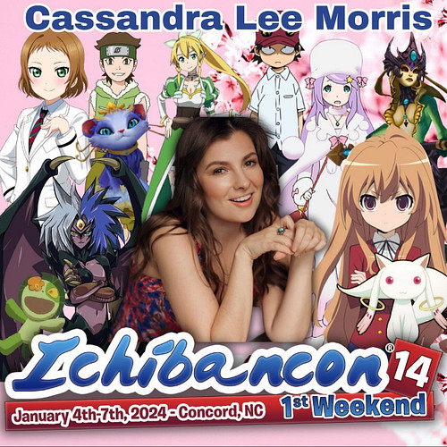 I’ll be at Ichibancon in Concord, NC next weekend doing meet and greets, signing autographs and taking silly photos with ever...