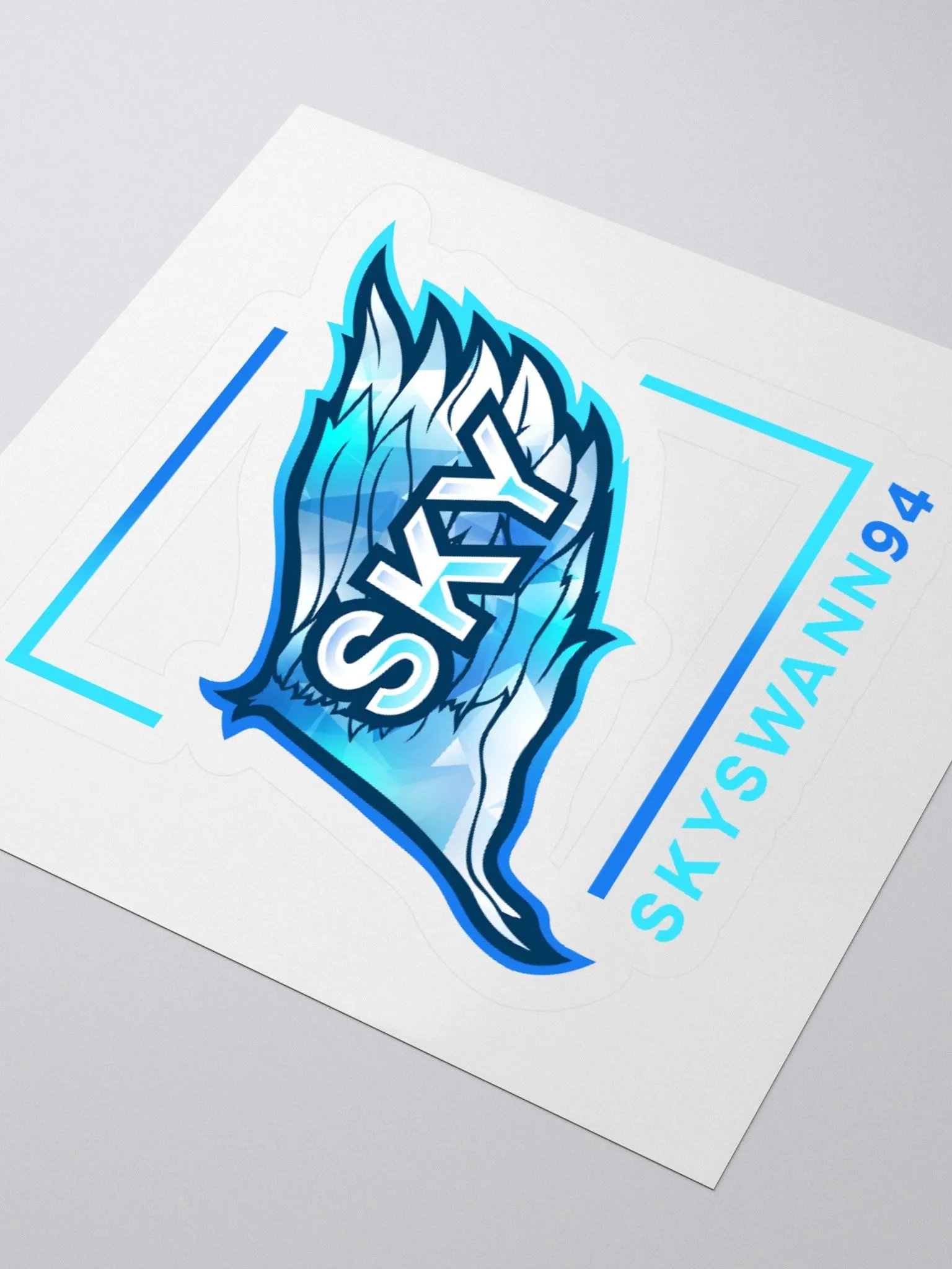Blue SS94 Logo Sticker product image (8)