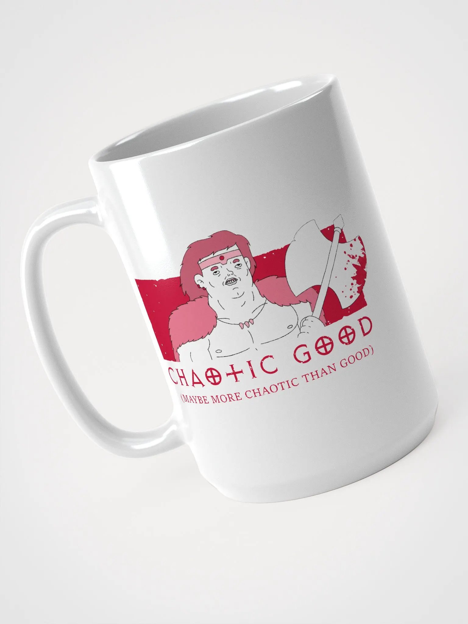 CHAOTIC GOOD BARBARIAN - Mug product image (3)