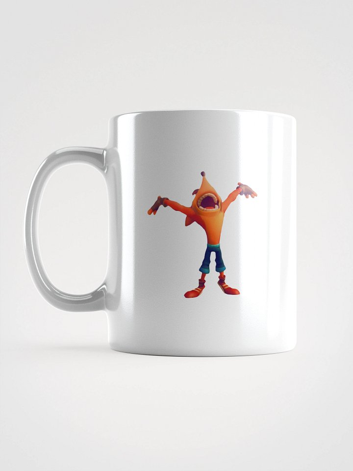Crash Winner White Glossy Mug product image (2)