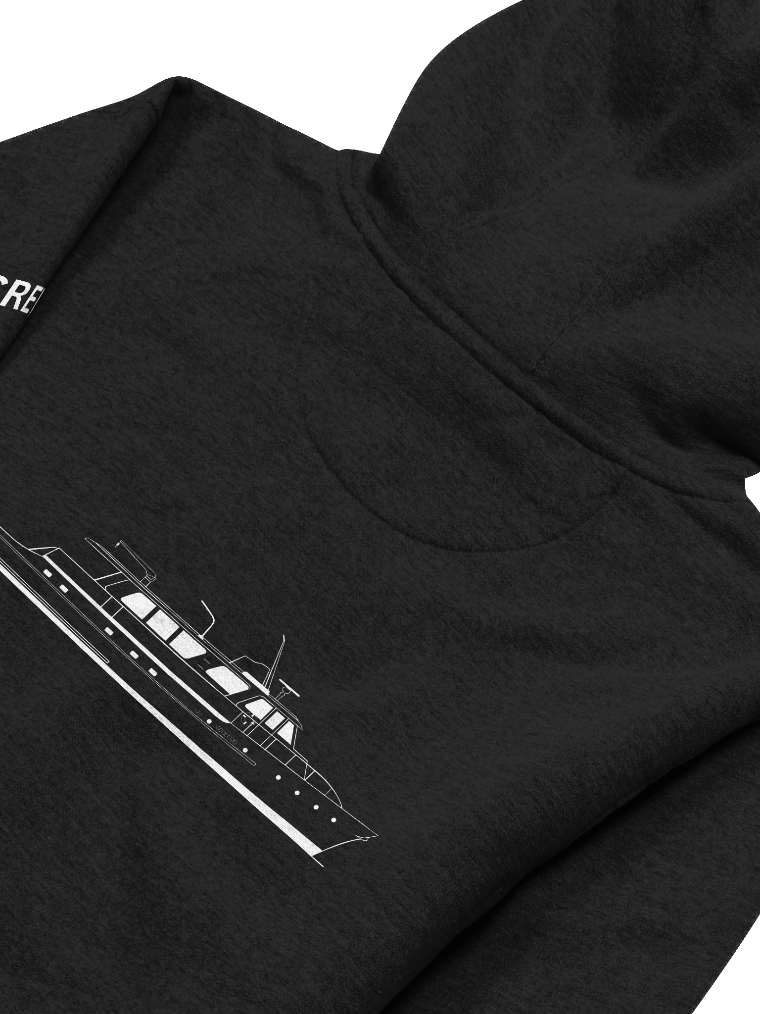 Hoodie – Crew Only (CREW on sleeve) product image (4)