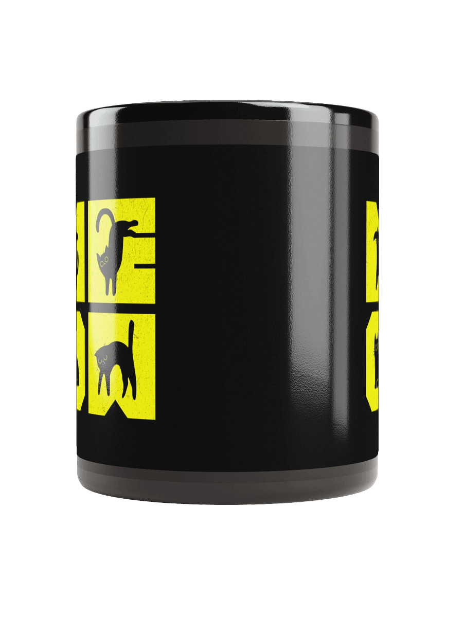 Meow | Black Glossy Mug product image (9)
