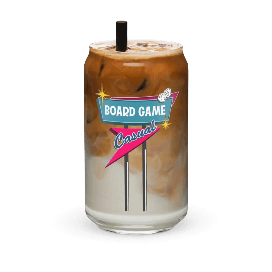 Board Game Casual Logo Can-shaped Glass product image (7)