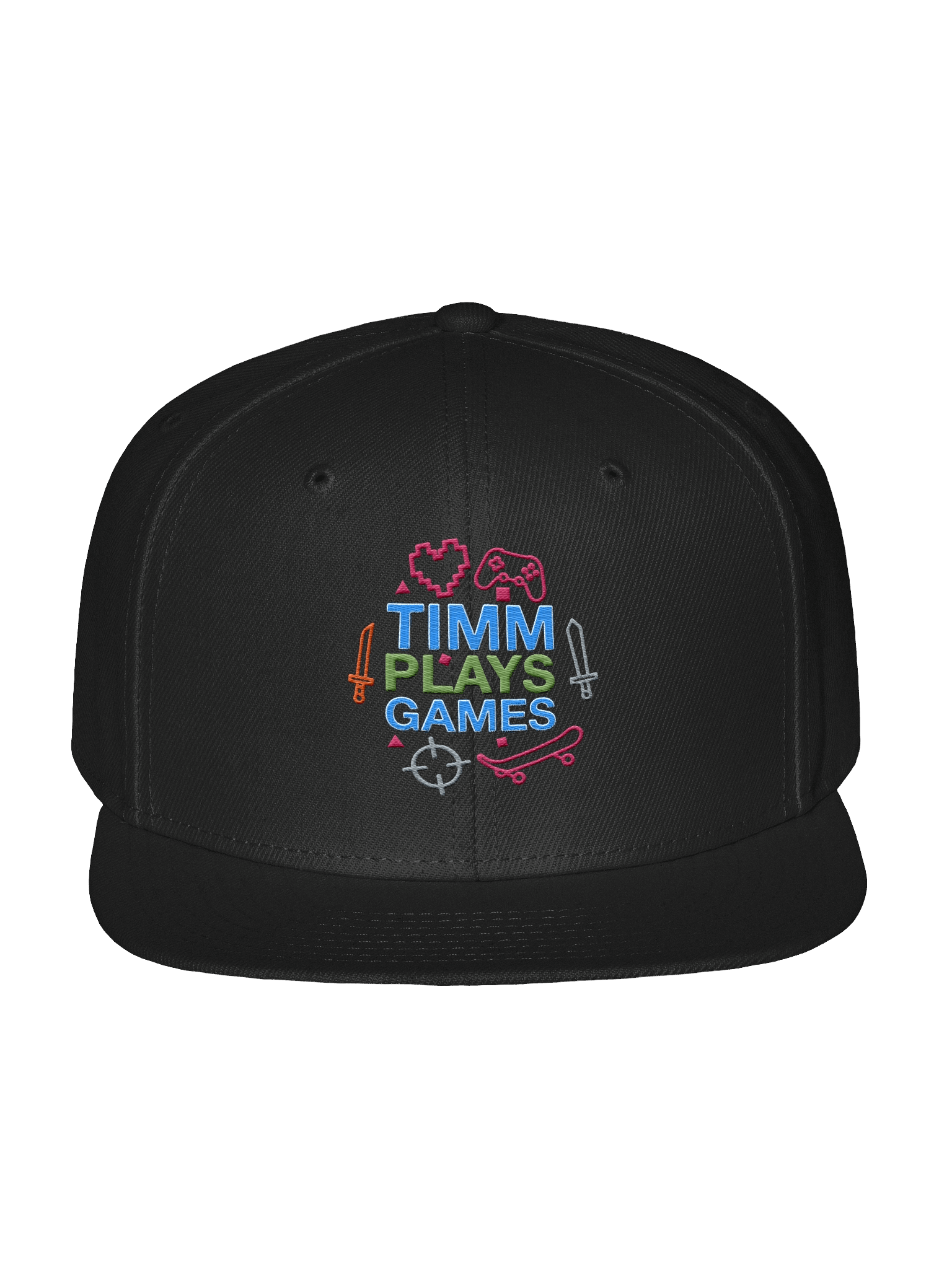 The Timm Plays Games Flat Bill product image (1)