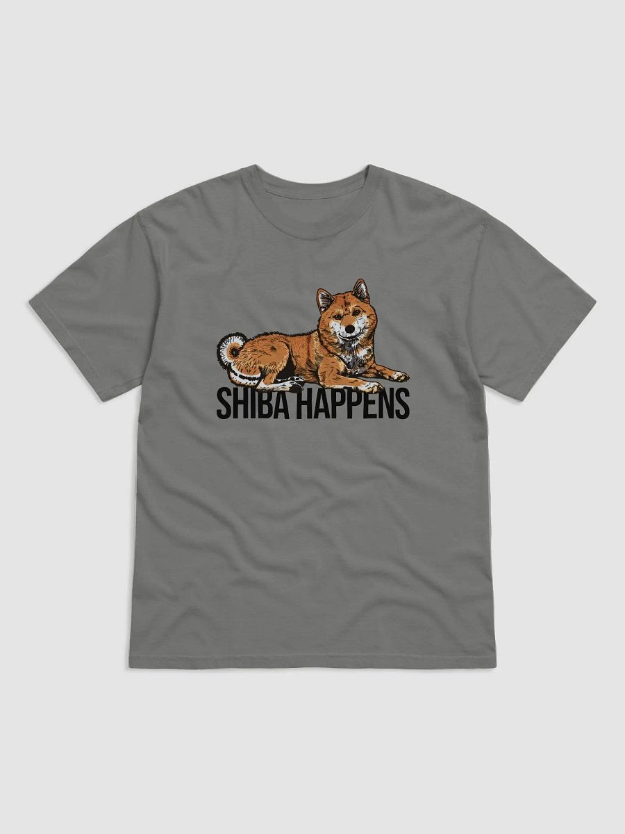 Shiba Happens T-Shirt of a Shiba Inu | Funny T-Shirt for Shiba Inu Paw-rents product image (14)
