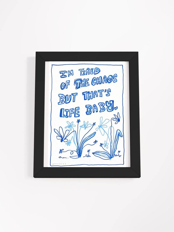 Chaos Framed Print product image (3)