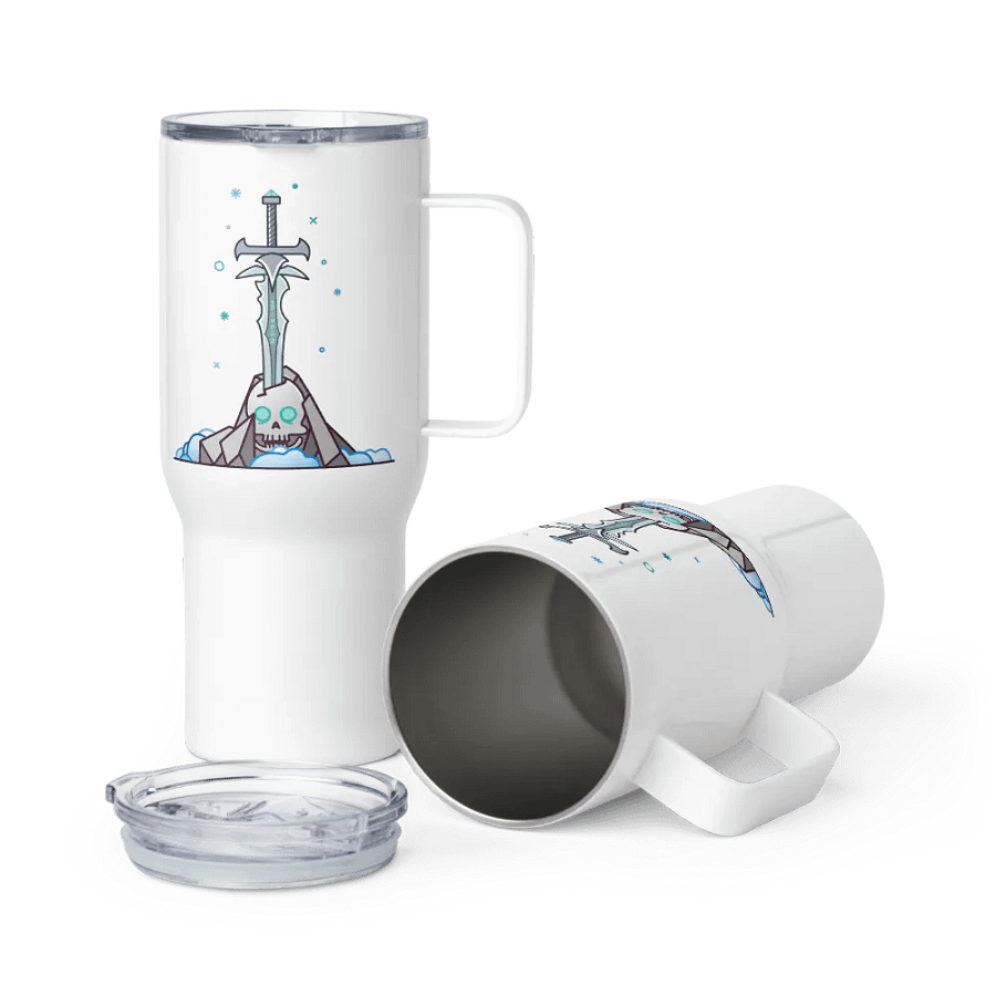 Sword in the Skull - Lich Variation - Tumbler w/Handle product image (6)