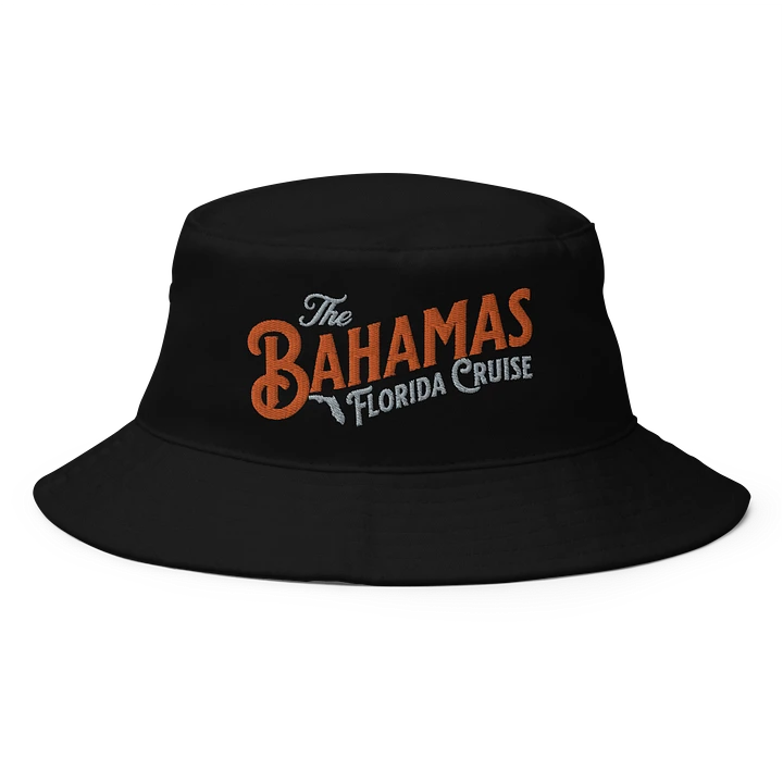 Bahamas Hat : Bahamas Florida Cruise Bucket Hat Embroidered product image (1)