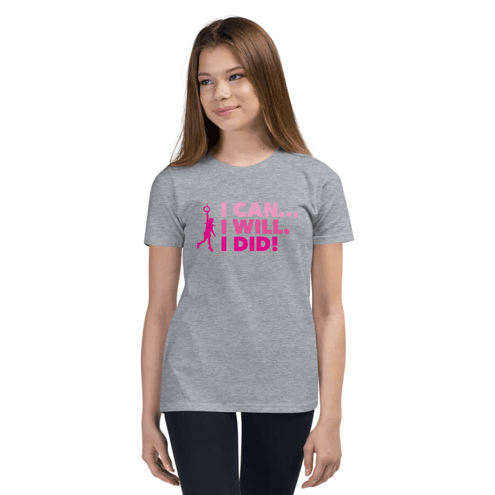 I Can... I Will. I Did! Pink Kids Tee product image (2)