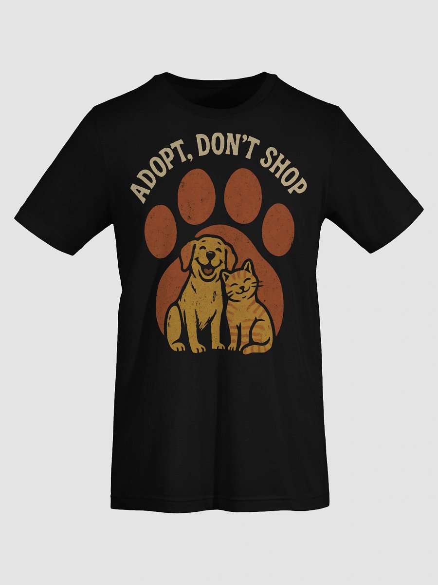 Smiling Paws Adoption T-Shirt product image (7)