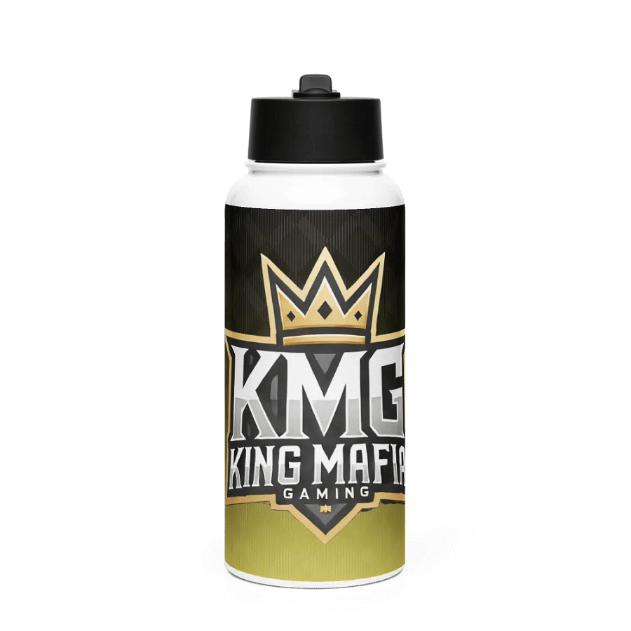 KingMafiaGaming Stainless Steel Water Bottle – Hydrate Like a King! product image (1)