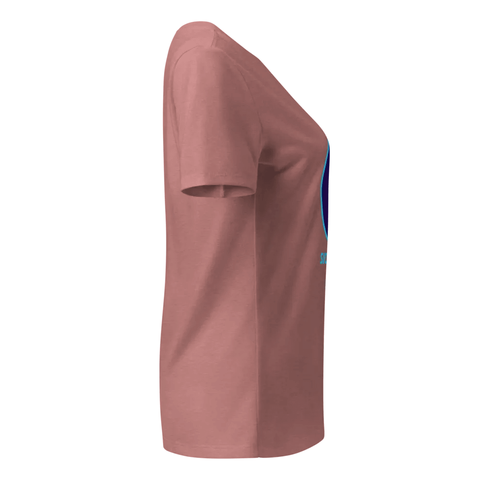 Pink V neck product image (3)