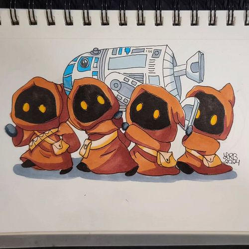 May the 4th be with you!

#alcoholmarkers #ohuhumarkers #ohuhu #traditionalart #art #artist #artistsofinstagram #twitch #twit...