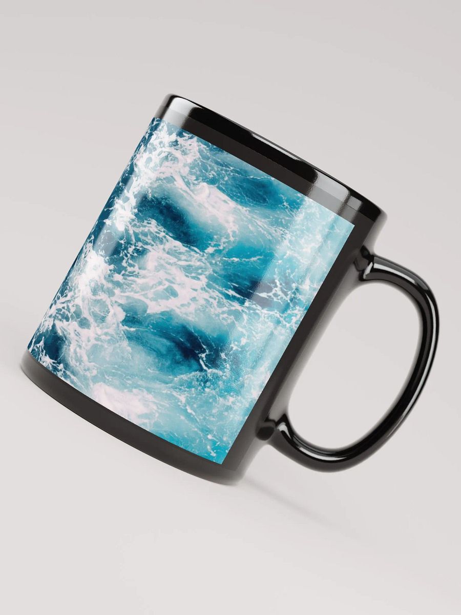 Ocean Swirls Ceramic Mug product image (6)
