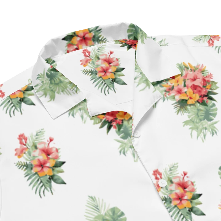 Hawaiian Style Shirt, Tropical Florals product image (2)