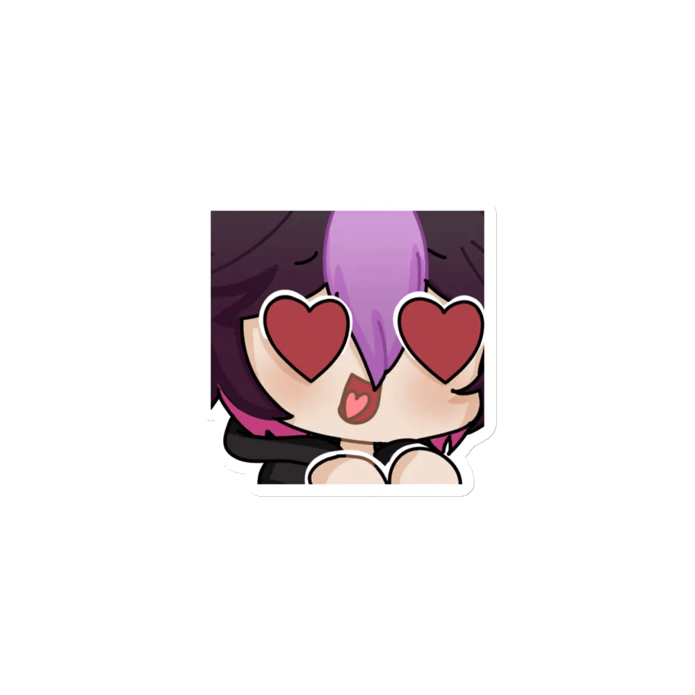 Michael Ael Heart Eyes Magnet product image (1)