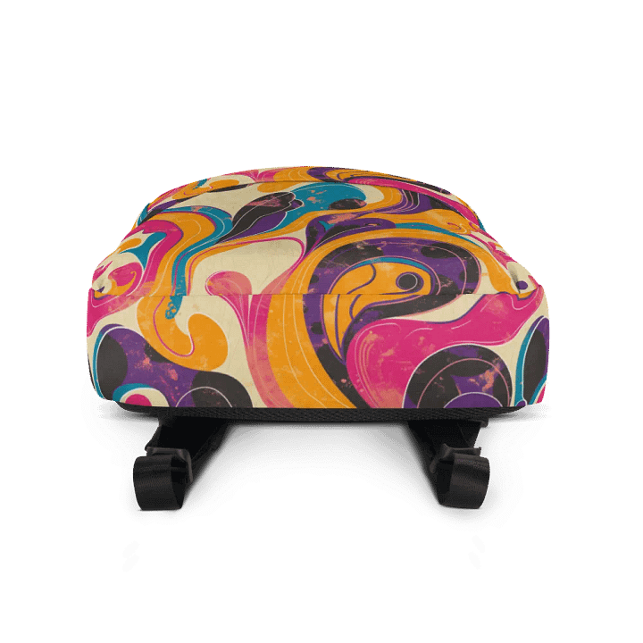 Swirling Dreams All-Over Print Backpack product image (2)