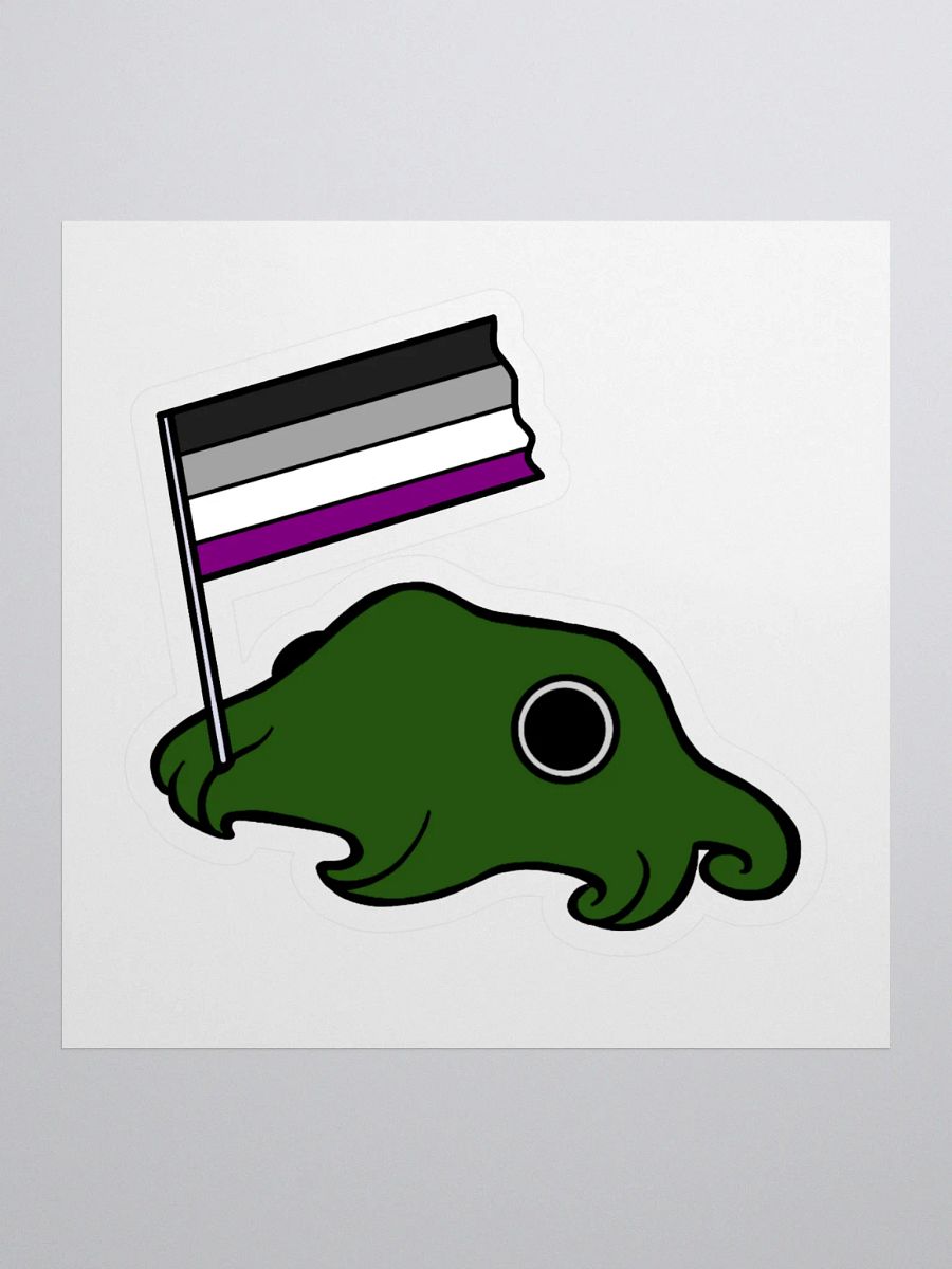 Asexual Pride Flag Sticker product image (1)