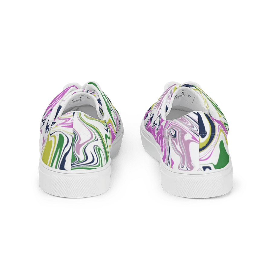 Marbled Dream Women's Lace-Up Canvas product image (6)