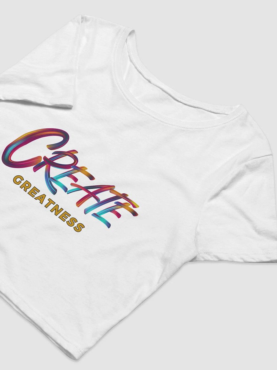 Create Greatness Women's Crop Tee product image (29)