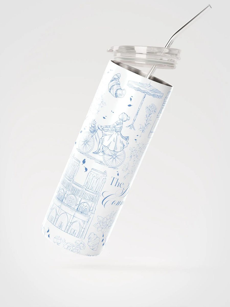 Parisian Toile Tumbler with Straw product image (2)