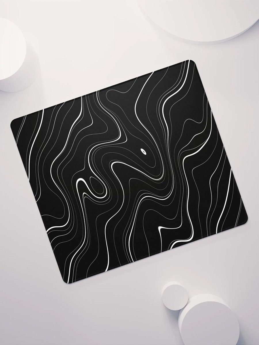 White paint swirl (Gaming pad) product image (7)
