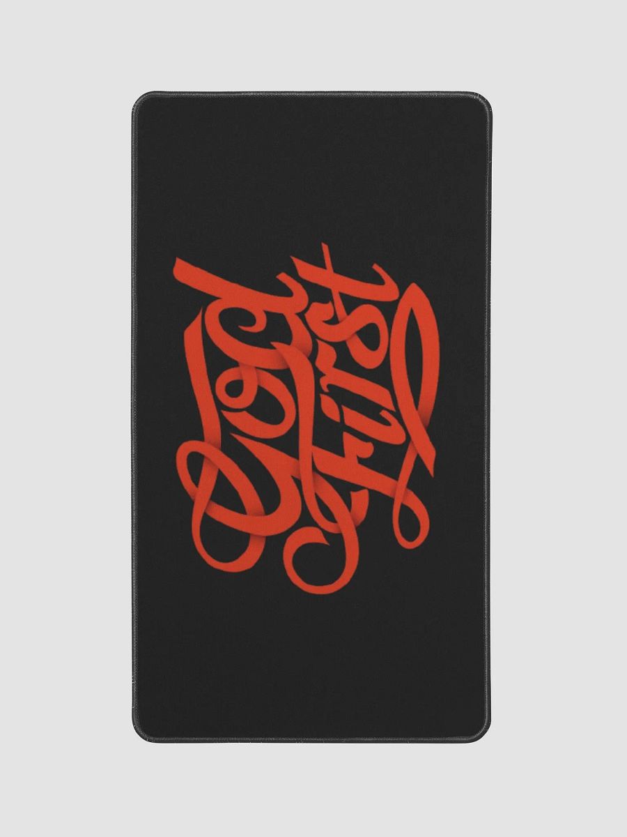 God first desk mat black product image (1)