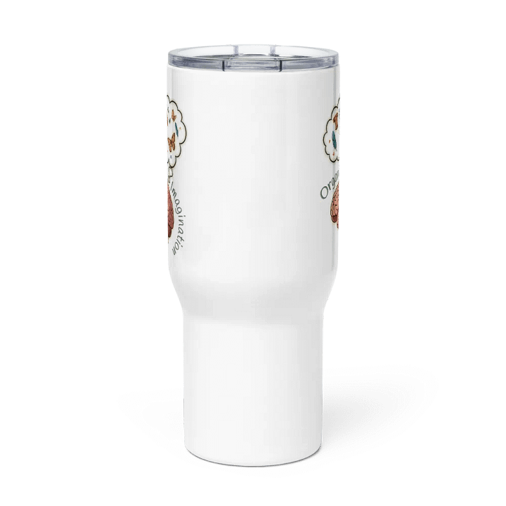 Organized Imagination Travel Mug with a Handle product image (3)