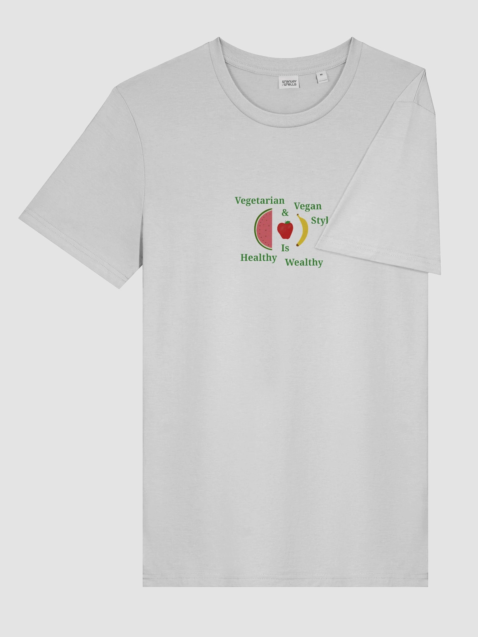 Healthy Wealthy Vegan Organic Tee product image (7)